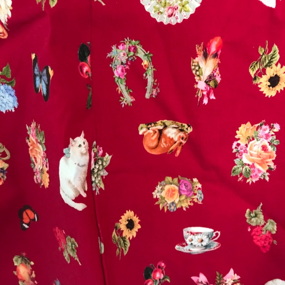 NWT Kimchi Blue Lyla Bow Detail Mini Dress Bow L Black Red Urban Outfitters - Picture 5 of 15